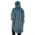 Snuggs Blanket Hoodie Checkered Blue